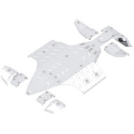 Alumiiniumist põhjakaistme täiskomplekt: Polaris Sportsman Touring: XP 1000 (2018+)