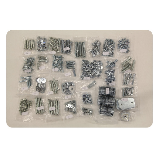 Installation hardware spares kit: for skid plates