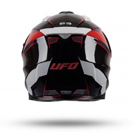 Kiiver MX/Enduro UFO Plast ARIES CROSSOVER HE163, must/punane