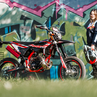 Beta RR 50 Motard Track L1e 2024 tänavalegaalne sinine