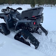 ODES 650L V-Twin T3b, hõbe + kaasa tasuta haagis