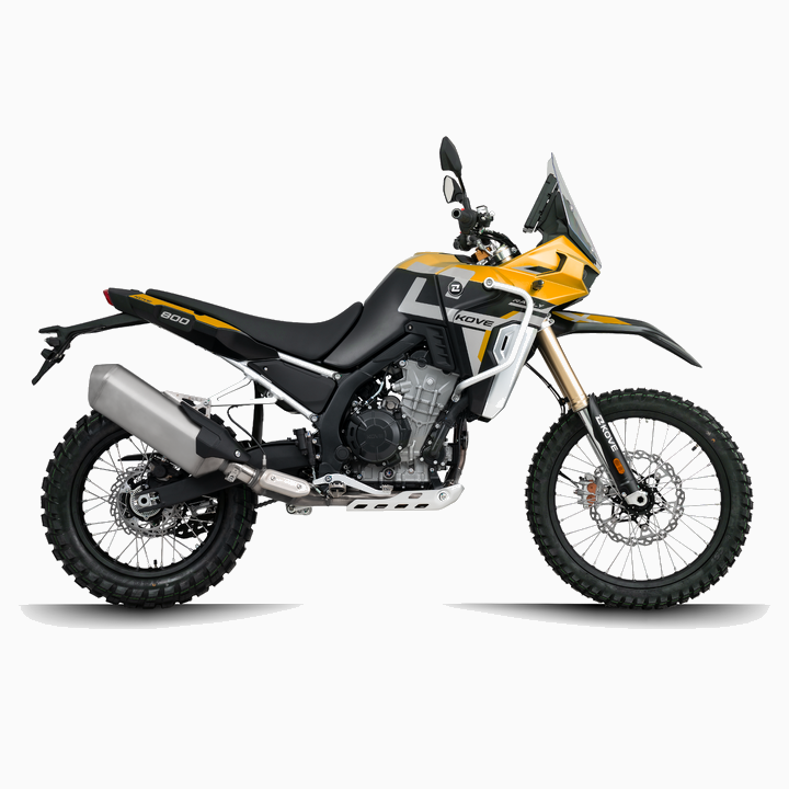 Mootorratas KOVE 800X RALLY, kollane