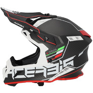 Kiiver STEEL CARBON 22-06 Acerbis, black/red