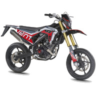 VENT DERAPAGE 125 LOW 4T MY 2026 L1e tänavalegaalne must/punane