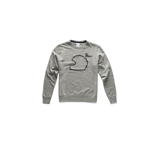 Blauer Sweatshirt