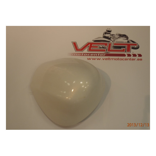 Saddle cover Suzuki Hayabuza white