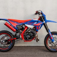 Beta RR 50 Motard Track L1e tänavalegaalne sinine