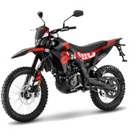 Mootorratas Aprilia RX 125 EURO 5+, Varanus Black