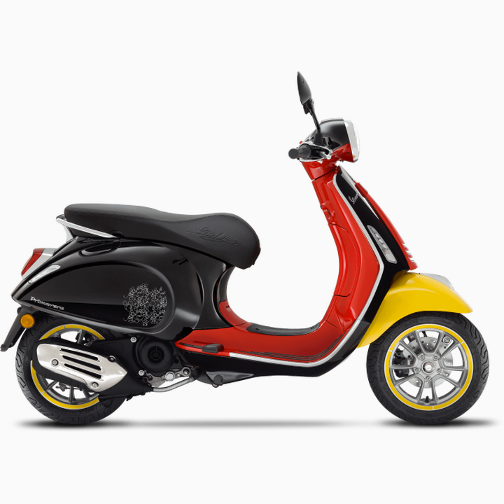 Roller Vespa Primavera 50 iGet Disney Mickey Mouse Edition