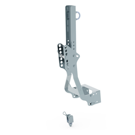 Lumesaha adapter (tubular steel rack fitted ATV)