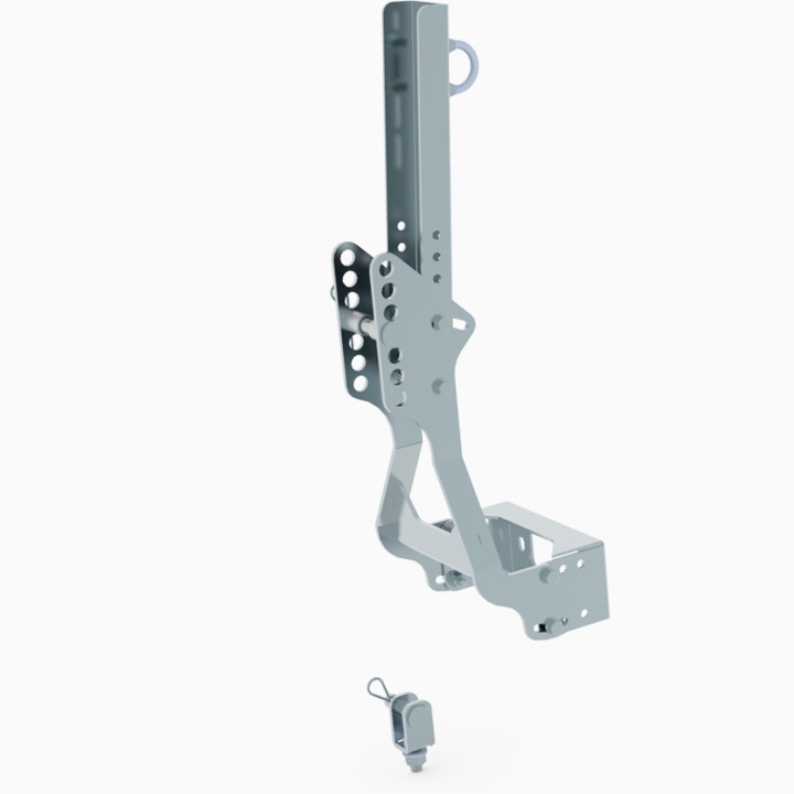 Lumesaha adapter (tubular steel rack fitted ATV)