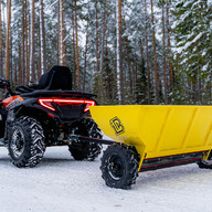 Liiva ja kruusa puistur ATV-le: IB G2 PRO 500