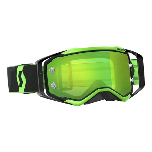Black/fluo green/green chrome works