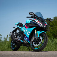 Mootorratas CFMOTO 450SR, Champions Blue