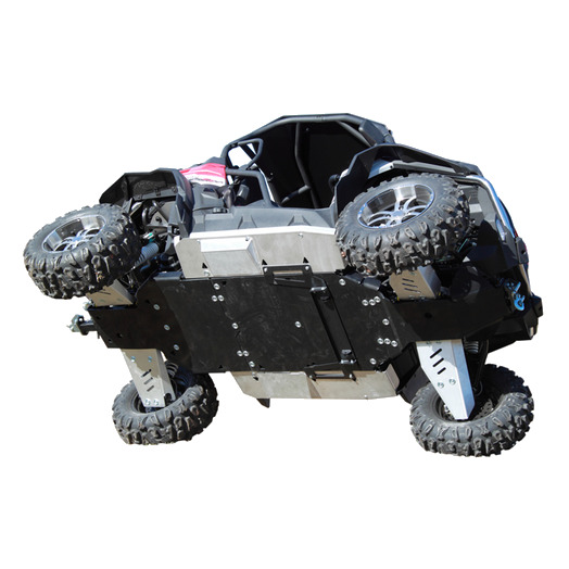 Põhjakaitsme täiskomplekt (alumiinium/plastik): CFMOTO ZFORCE 550 EX / 800 EX: ZFORCE 1000