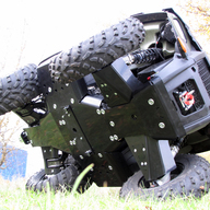 Plastikust põhjakaitsme täiskomplekt: Polaris Sportsman: 570 / 450 / ETX