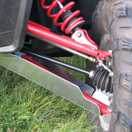 Plastikust põhjakaitsme täiskomplekt: Polaris RZR 900 XP (-2014)