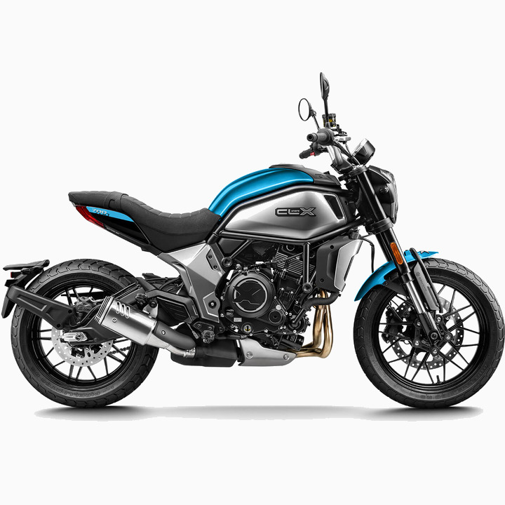 Mootorratas CFMOTO 700CL-X Heritage hall/sinine