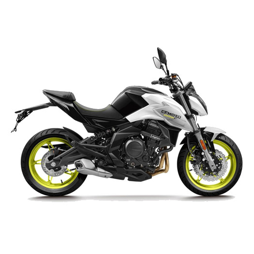 Mootorratas CFMOTO 650NK, valge