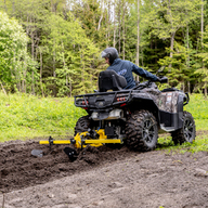 Furrow plough: Two bottom plow: (Receiver Mount System)