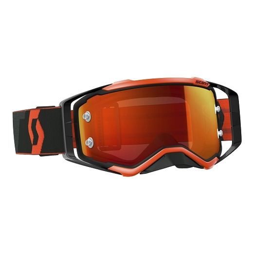 Black/fluo orange/orange chrome