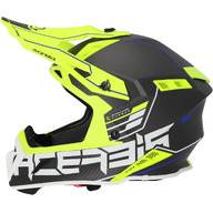 Kiiver STEEL CARBON 22-06 Acerbis, black/yellow