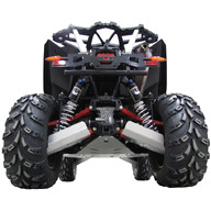 Alumiiniumist põhjakaitsme täiskomplekt: Polaris Scrambler 850 / 1000: (-2014)