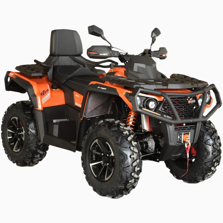 ODES 650L EPS Special Edition V-Twin T3b, oranž + tasuta haagis