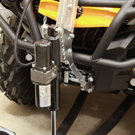 Lumesaha adapter (tubular steel rack fitted ATV)