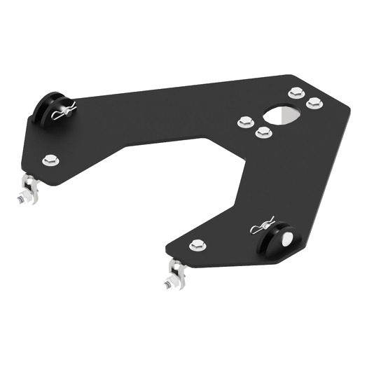 Mid-mount adapter: CFMOTO UFORCE 600