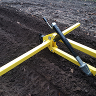 Furrow plough: Two bottom plow: (Receiver Mount System)