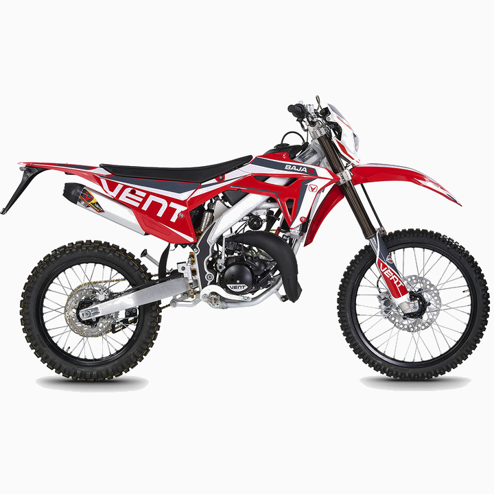 VENT BAJA RR 50 MY 2026 L1e tänavalegaalne punane/valge 