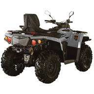 ODES 650L EPS Basic V-Twin T3b, titan grey + tasuta haagis