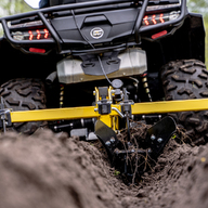 Furrow plough: Two bottom plow: (Receiver Mount System)