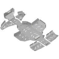 Alumiiniumist põhjakaitsme täiskomplekt: Polaris Sportsman: XP 1000 S