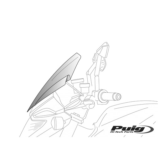 Puig Windshields specific for non-round headlighs