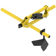 Furrow plough: Two bottom plow: (Receiver Mount System)