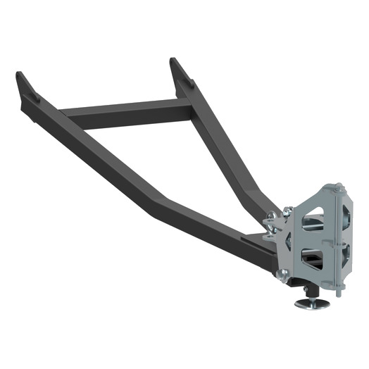 Mid-mount push tubes for: G2 V-Plow 1500 mm / 1800 mm blades