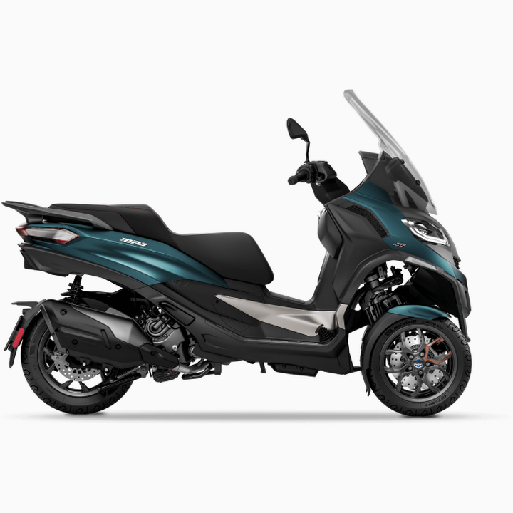 Roller Piaggio MP3 Exclusive 530 Blu Oxygen Matt