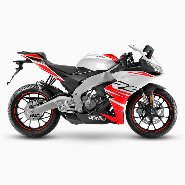 Mootorratas Aprilia RS4 125 Kingsnake White