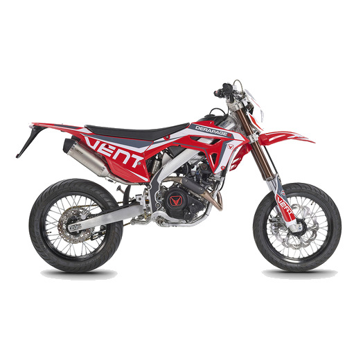 VENT DERAPAGE RR 125 4T MY 2026 L1e tänavalegaalne valge/punane