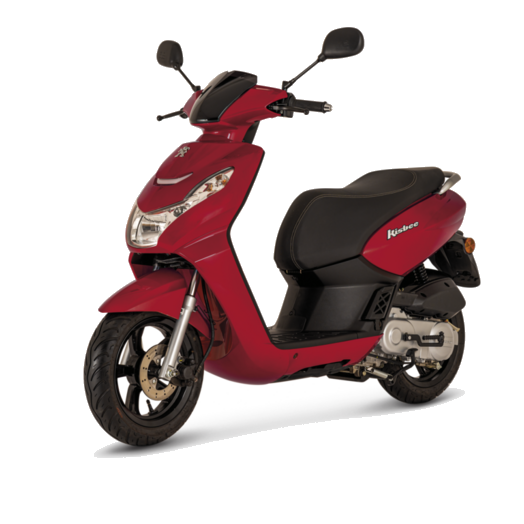 Roller Peugeot Kisbee 4T Euro5, punane