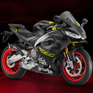 Mootorratas Aprilia RS 660, Venom Yellow