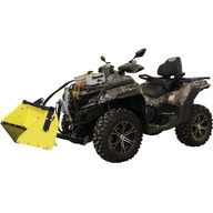 2-in-1 Modular Plow Bucket: with hydraulic dump