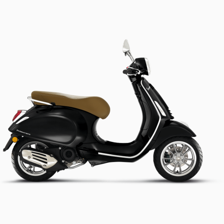 Roller Vespa Primavera 50 iGet, Nero convinto glossy