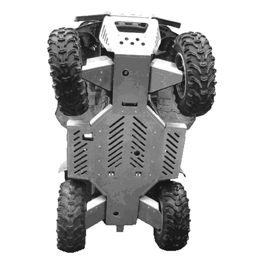 Alumiiniumist põhjakaitsme täiskomplekt: Yamaha Grizzly 660