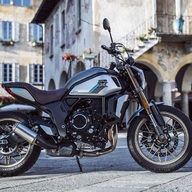 Mootorratas CFMOTO 700CL-X Heritage hall/sinine