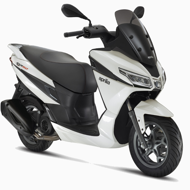 Roller Aprilia SXR 50 E5 Essence White