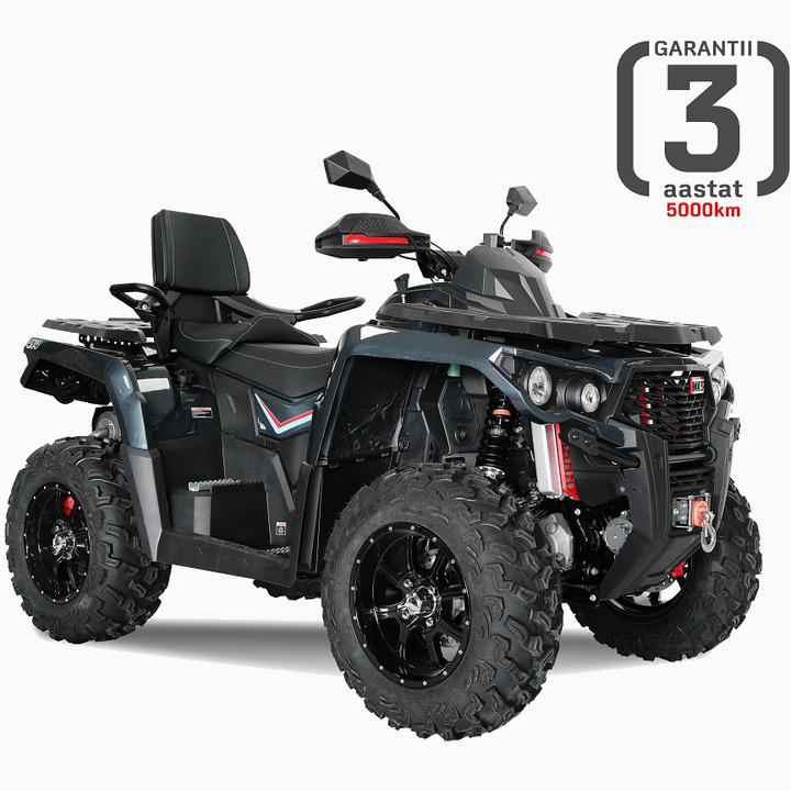 ODES 650L EPS V-Twin T3b, hall metallik + kaasa tasuta lumesahk