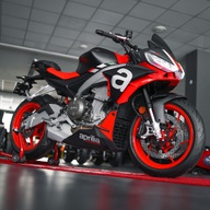 Mootorratas Aprilia Tuono 660 Concept Black